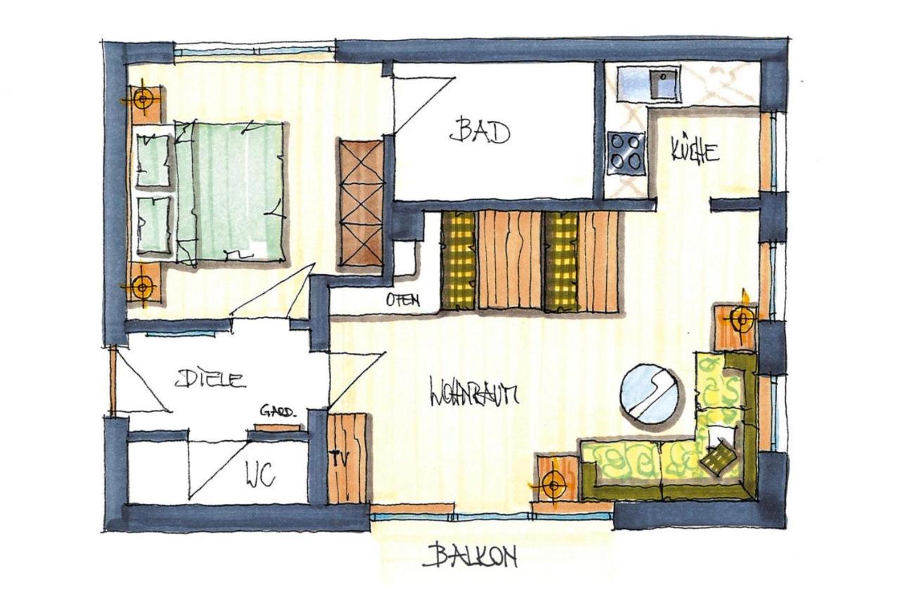 Holiday Home, Itter Exteriér fotografie